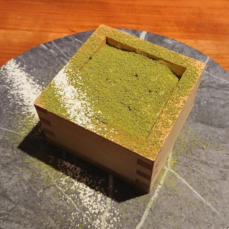 宇治抹茶のティラミス  (甘味)(蕎麦 蘇枋 SOBA SUOH)