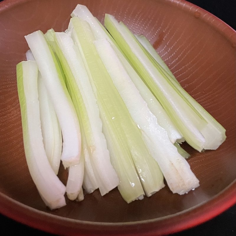 セロリスティック(自宅)