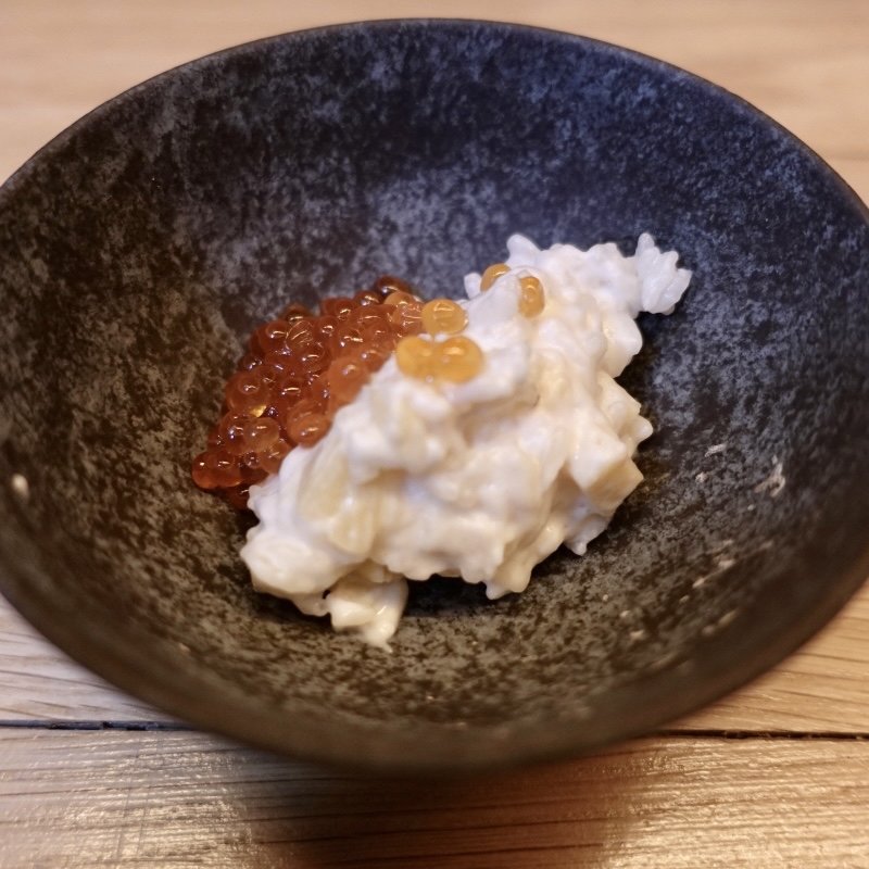 白子のリゾット(虎ノ門 とだか)