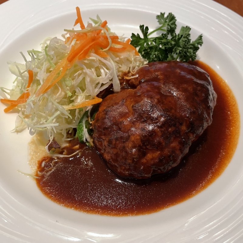 本日のランチ　ハンバーグステーキ(グリル満天星 日本橋三越店)