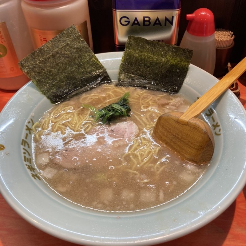 モーニングらーめん（朝ラー）(ラーメンショップ椿　庄和南桜井店)
