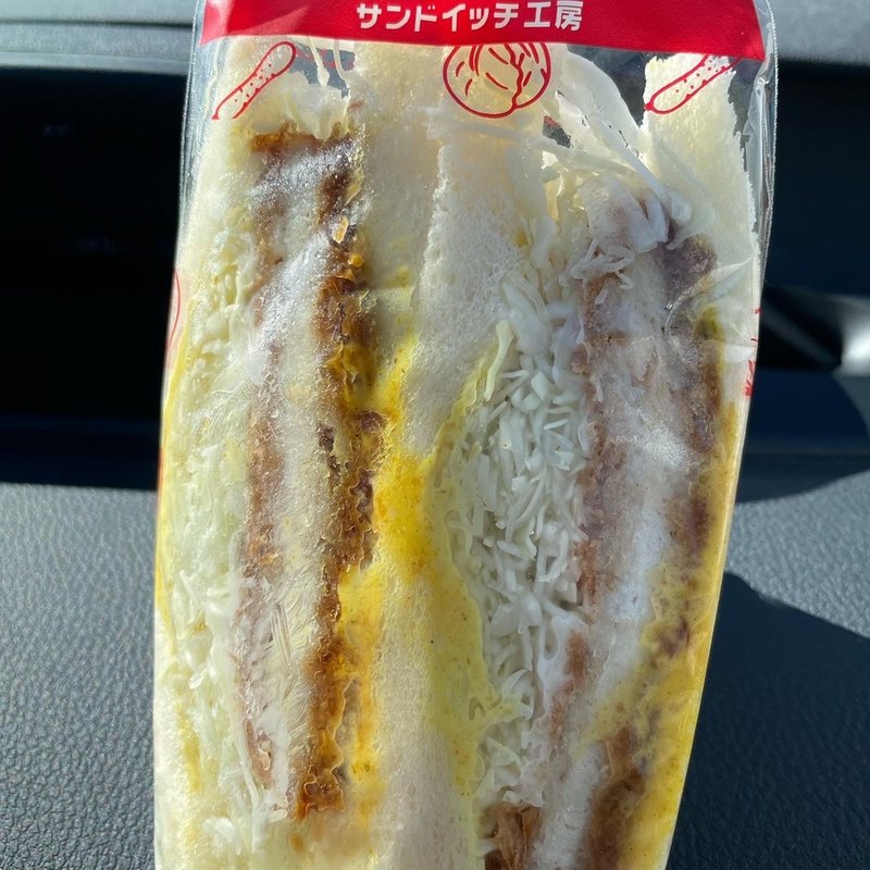 クセになるチキンカツ(サンドイッチ工房 victory cafe 福島西店 （ビクトリーカフェ）)