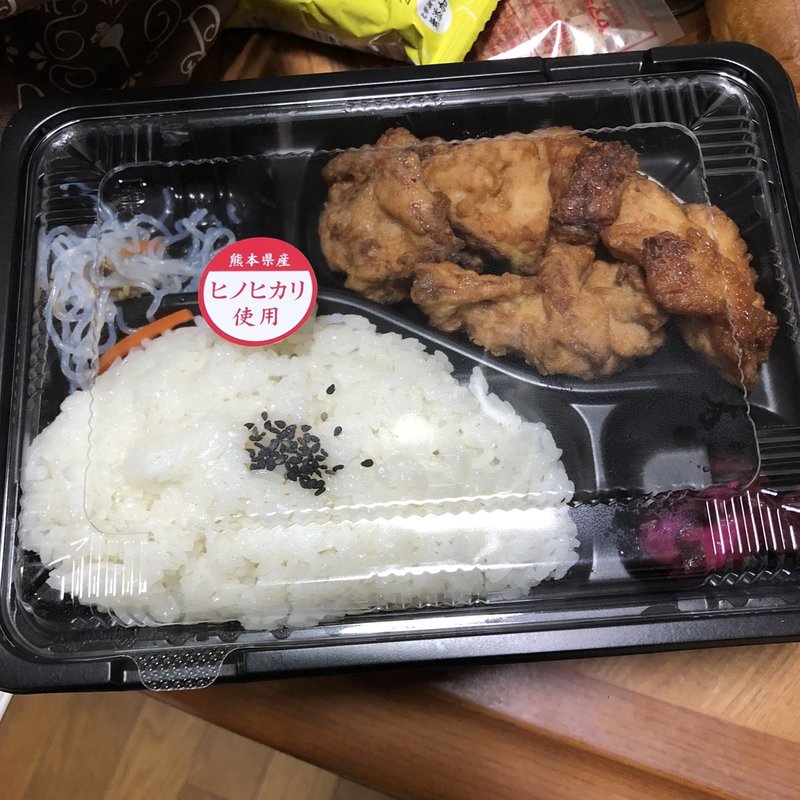 からあげ弁当(ブレッドハウス イミル かもと店)