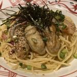 広島産牡蠣と帆立のペペロンチーノ