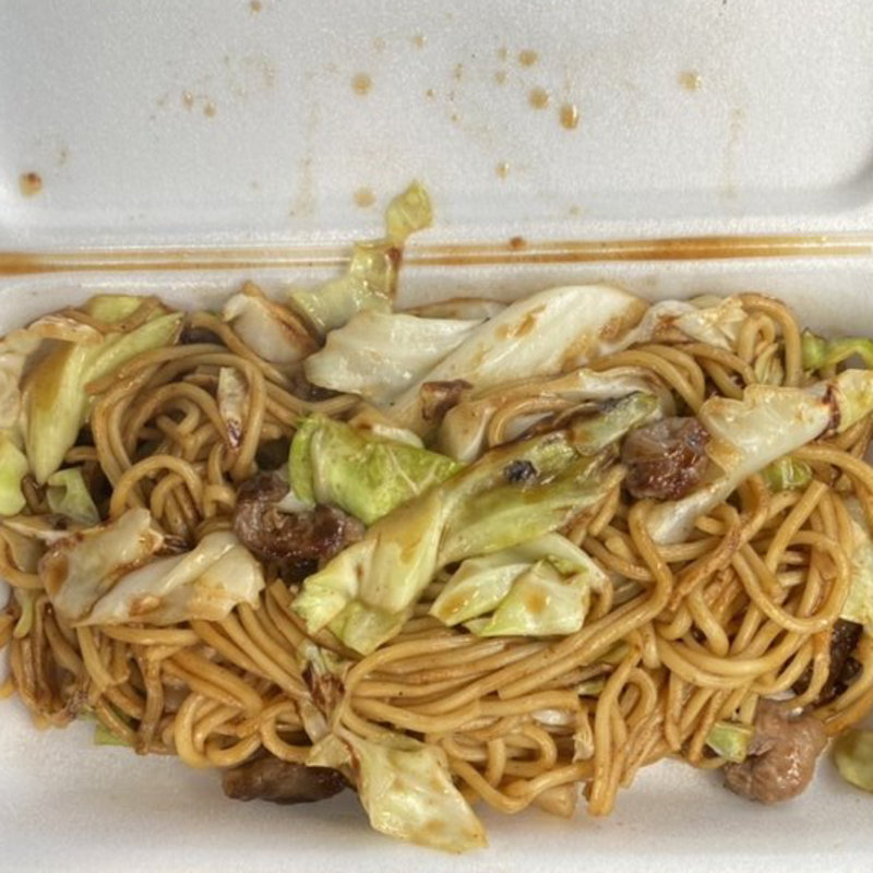 焼きそば(野菜多め)(レインボー)