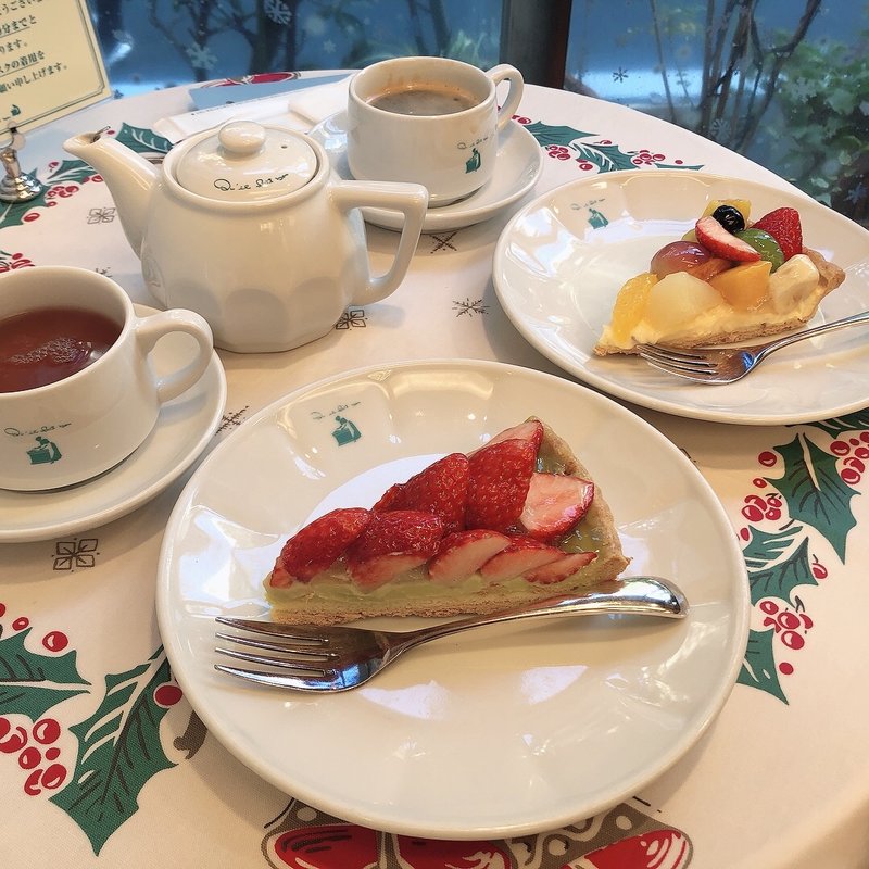 季節のフルーツタルト(キルフェボン青山店)