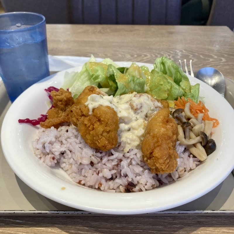 チキン南蛮のサラダご飯(カフェ ソラーレ 海浜幕張駅店 （CAFFE SOLARE）)