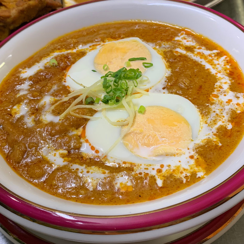 キーマエッグカレー(インド料理タラ)