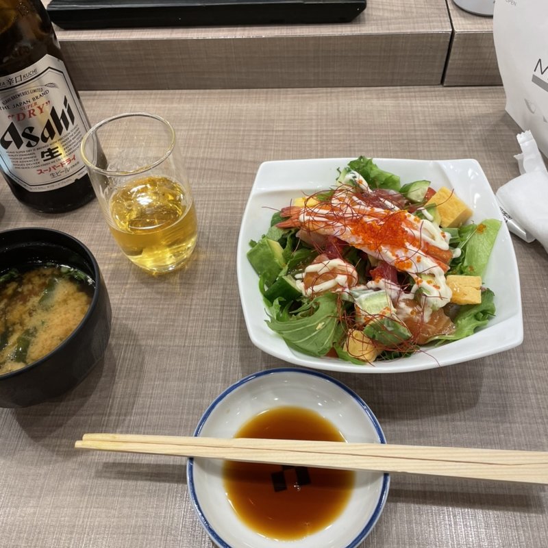 アボカド海鮮サラダハーフ(梅丘 寿司の美登利 渋谷店)