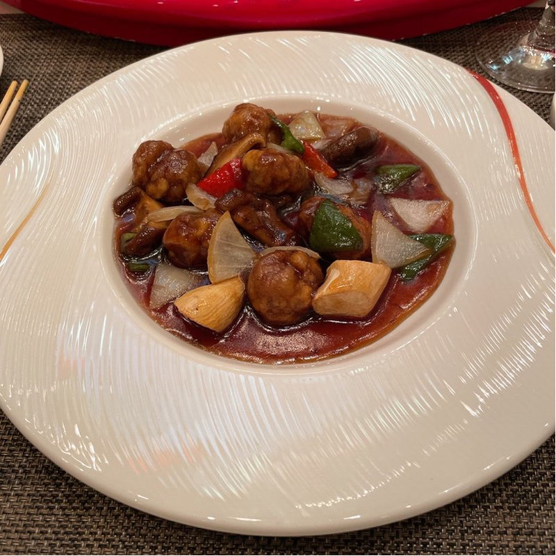 黒酢酢豚(陽明殿 （チュウゴクリョウリヨウメイデン）)