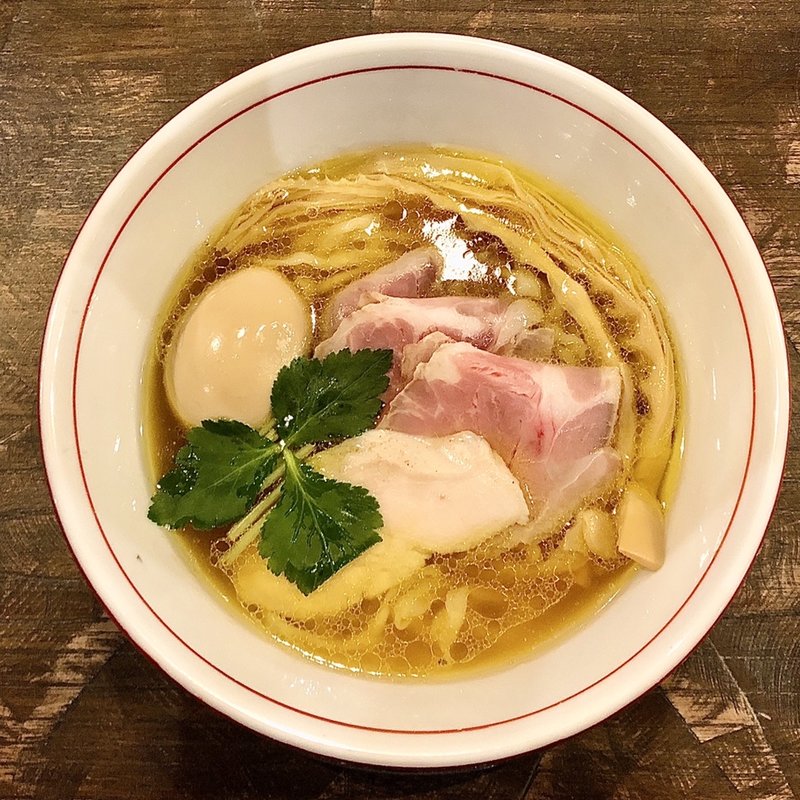 鶏そば醤油(自家製麺オオモリ製作所)