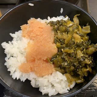 高菜明太子めし(資さんうどん　佐賀開成店)