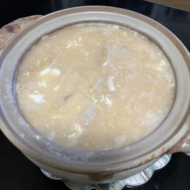 ぶり雑炊(自宅)