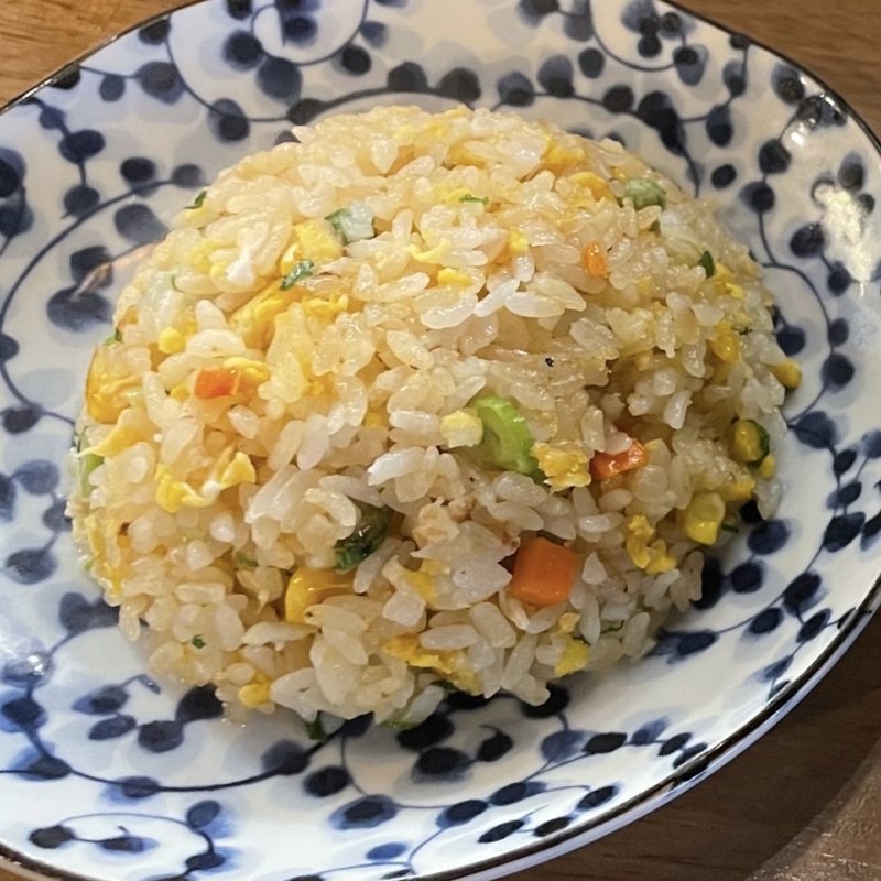 ガッツリ定食(麻辣小麺)