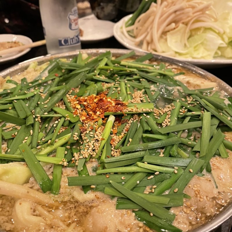 もつ鍋 味噌(牛もつ鍋 おおいし 美野島店)