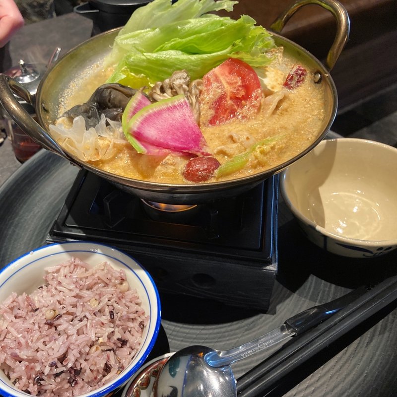 薬膳ひとり火鍋セット(甜蜜蜜)