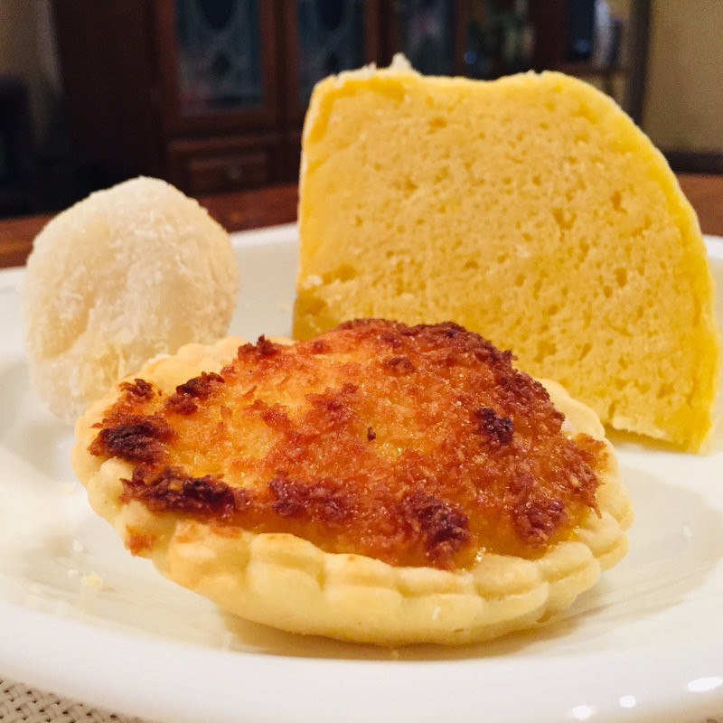 マーラーカオ、ココナッツ餅、ココナッツタルト(頂好食品(チョウコウショクヒン))