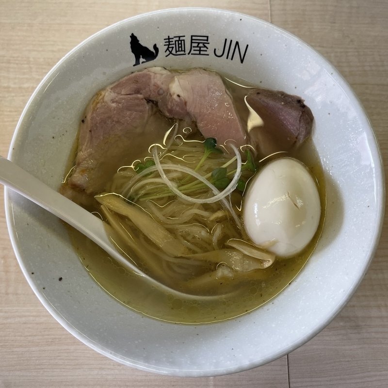芳醇鶏そば　塩(麺屋　JIN)