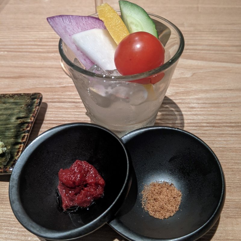 野菜スティック(焼うおいし川 六本木凛華楼)