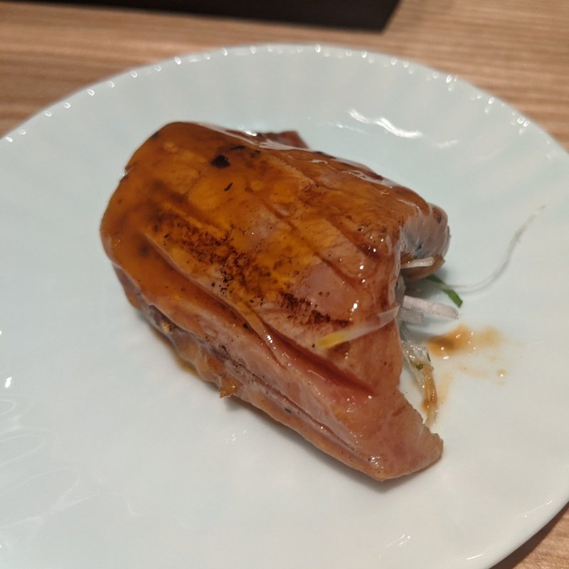 上カルビの薬味たっぷりすき焼き(焼うおいし川 六本木凛華楼)