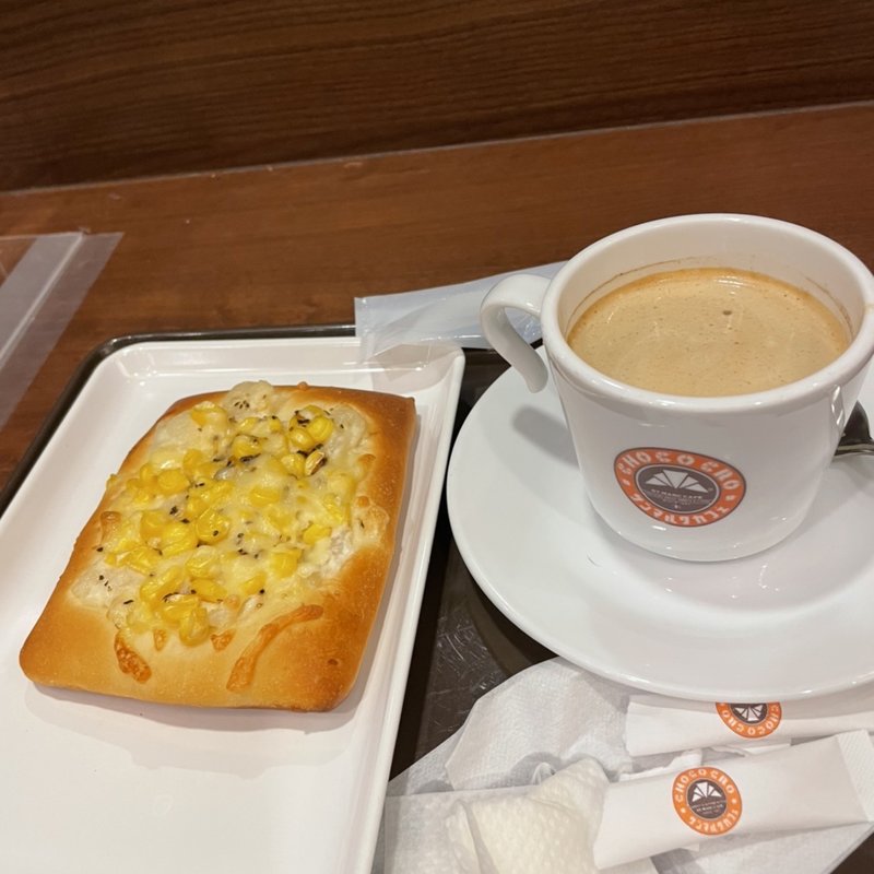 コーンバタートーストモーニングセット(サンマルクカフェ 三宮センター街店)