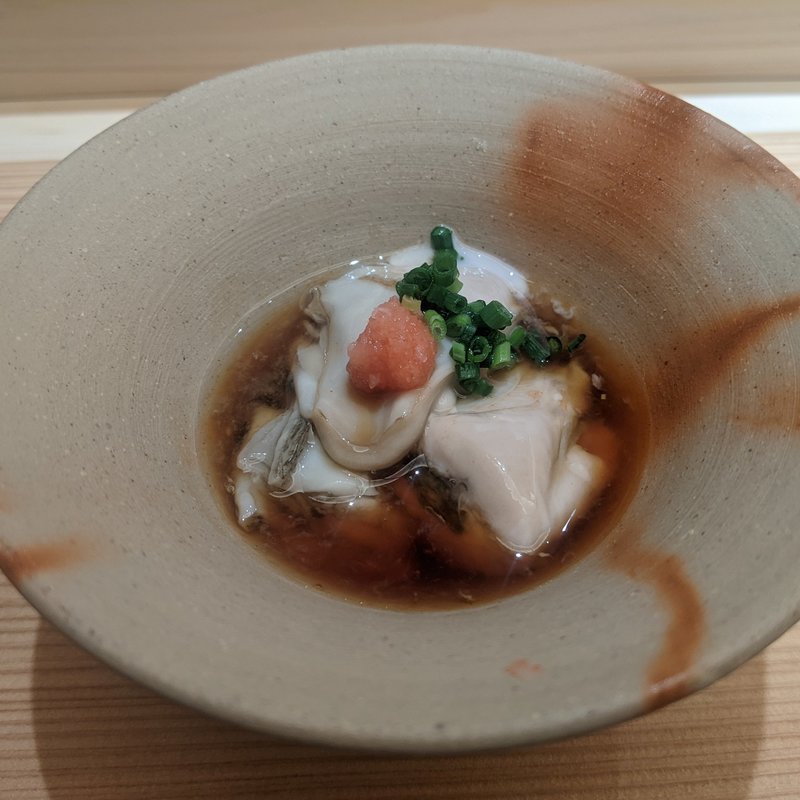 仙鳳趾産牡蠣(美登利 昌 成城店)