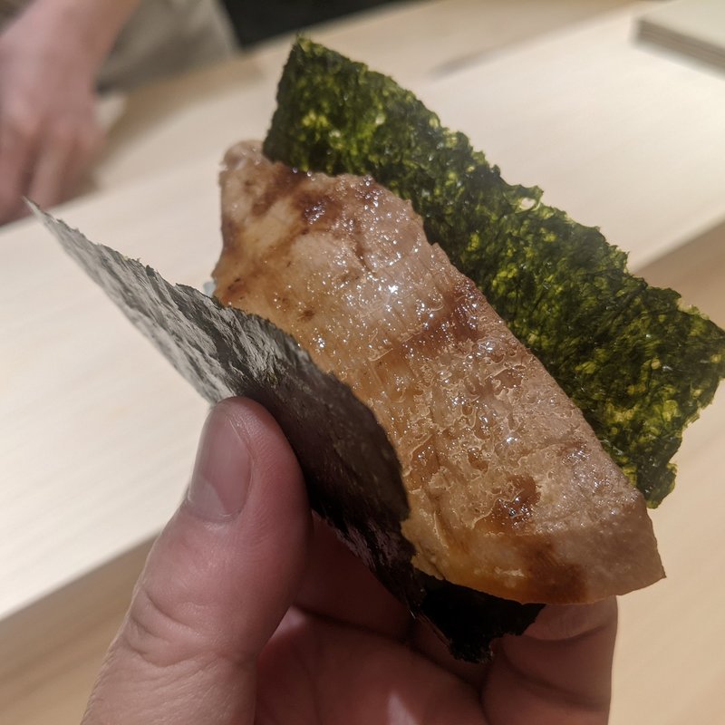 炙りトロ(美登利 昌 成城店)