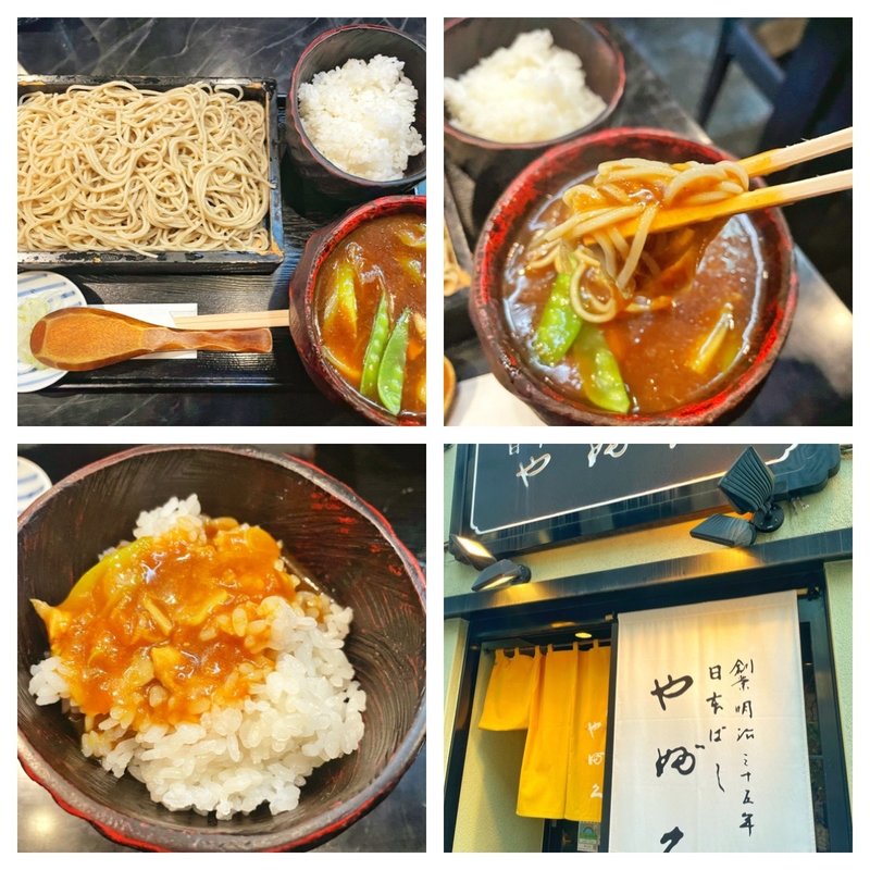 鶏肉つけカレーせいろ(日本ばし やぶ久(やぶきゅう))