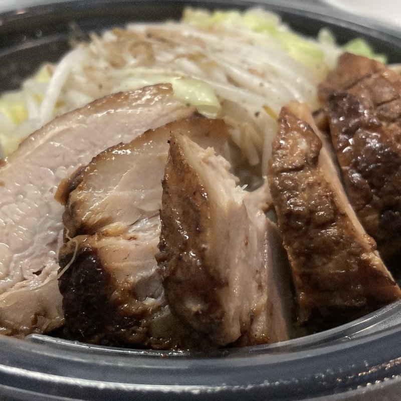 豚増しラーメン(バリ男　大森店)