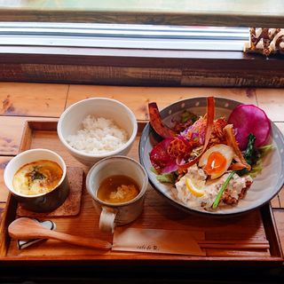 お野菜たっぷりプレートランチ(Cafe de. R(カフェドアール))