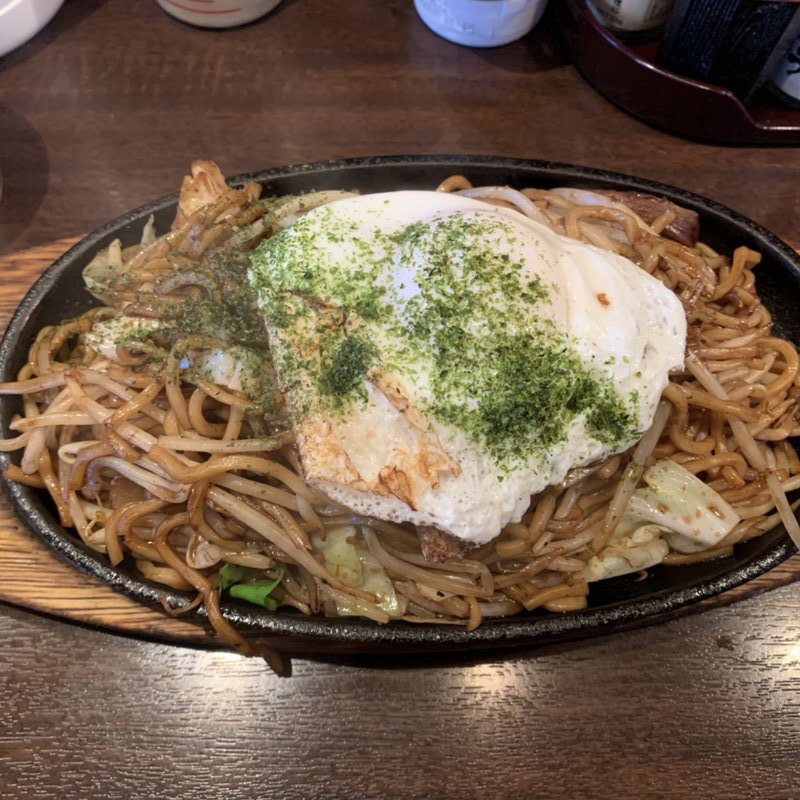 目玉焼きそば　中盛(下町焼きそば銀ちゃん 上野広小路店)