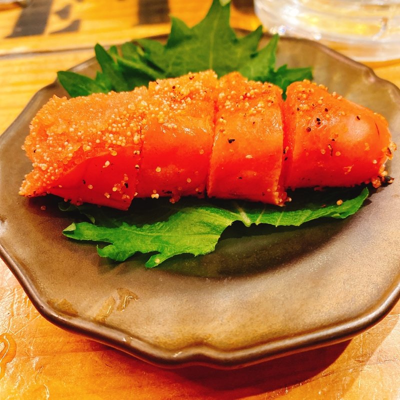 炙り明太子(立呑処 ハチハチ )