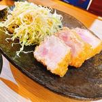 六白黒豚とんかつ(うまいサケうまいアテ サツマヤ)