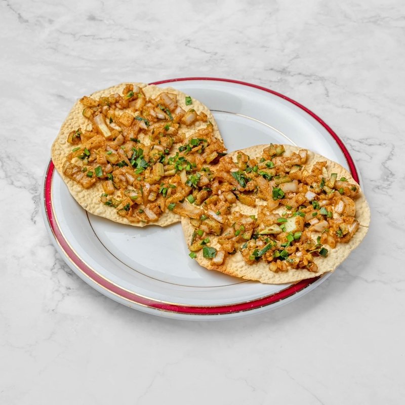 マサラパパド(インドアジアンダイニングドゥルガ)