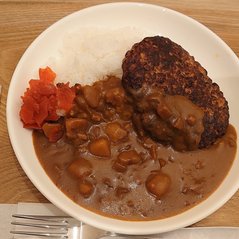 ハンバーグカレー(Smart Stay SHIZUKU 品川大井町)