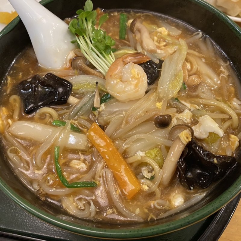 五目野菜あんかけ(らぁめん屋 MAREN まぁれん)