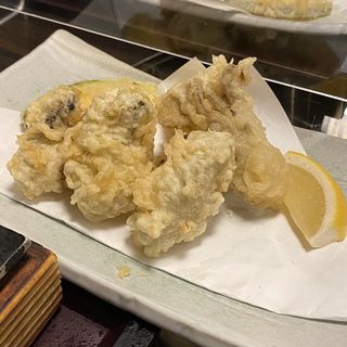 牡蠣の天ぷら盛合せ(かごの屋 塚口店 )
