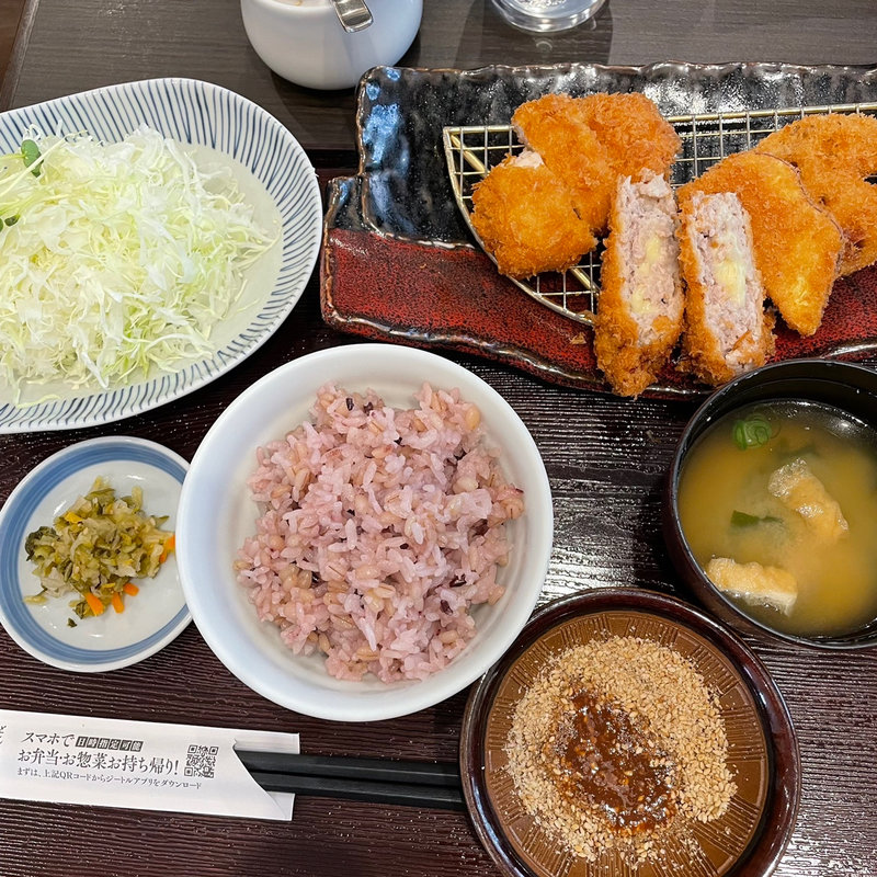 盛り合わせかつ膳(とんかつ浜勝 広島ベイシティ宇品店 )