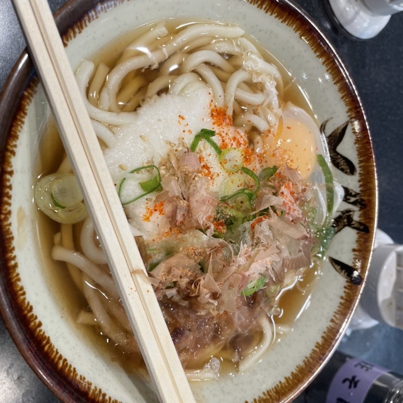 とろ玉うどん(今庄そば 福井駅構内 )