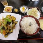 麻婆ナス定食