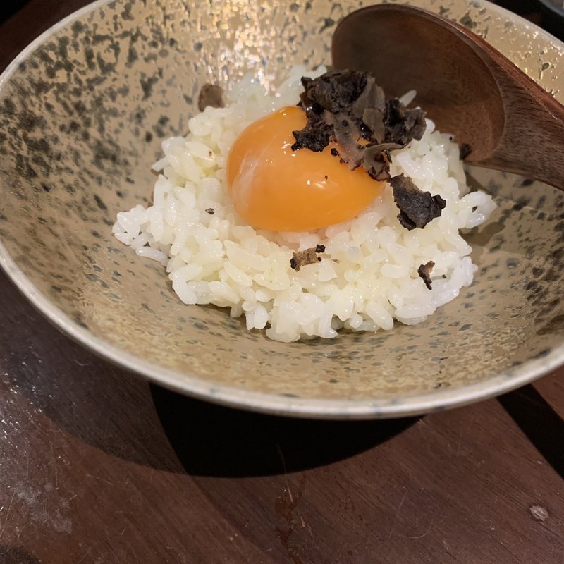 トリュフTKG(黒豚しゃぶしゃぶあじと 三軒茶屋店)