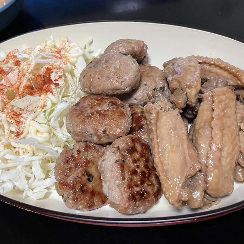 きんぴらつくね✨(自宅)