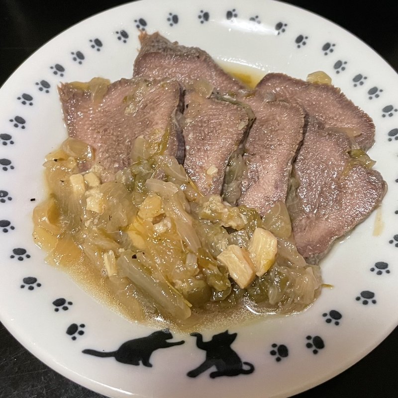 牛タンのあっさり塩煮込み(自宅)