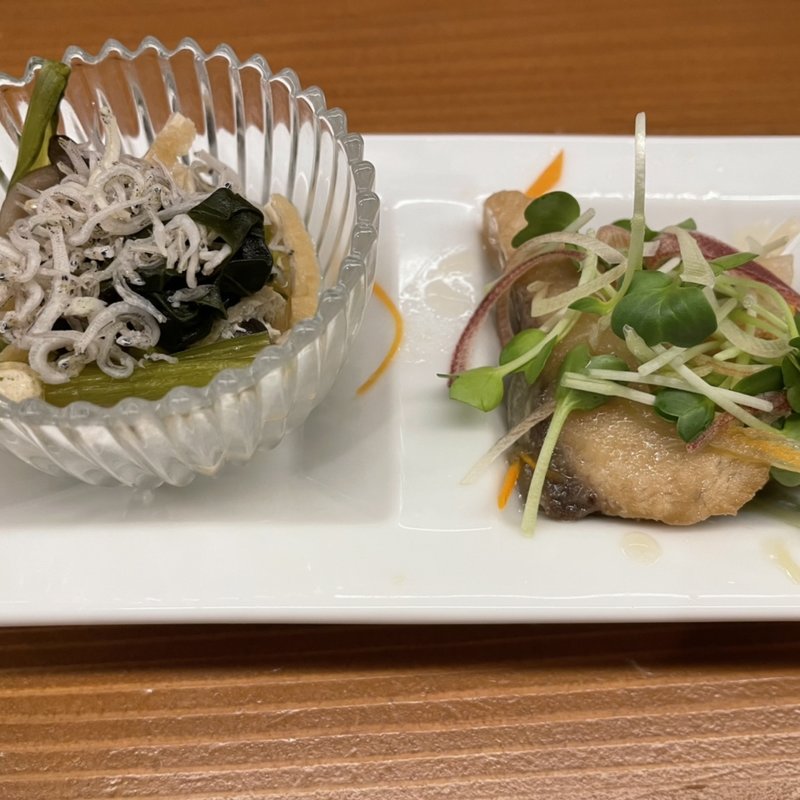 お通し(大衆割烹 魚吟)