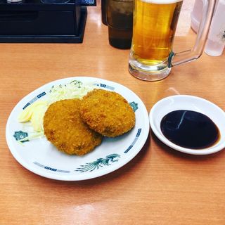 メンチカツ(日高屋 祖師ヶ谷大蔵店)