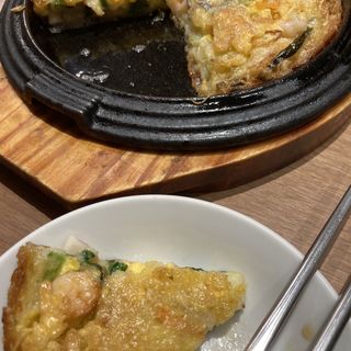 海鮮チヂミ(韓国料理bibim' ららぽーと和泉店)