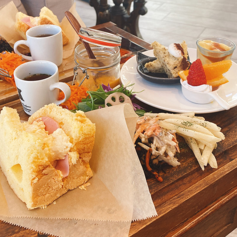 シフォン卵サンドプレート(ロゼッタ （Rosetta）)