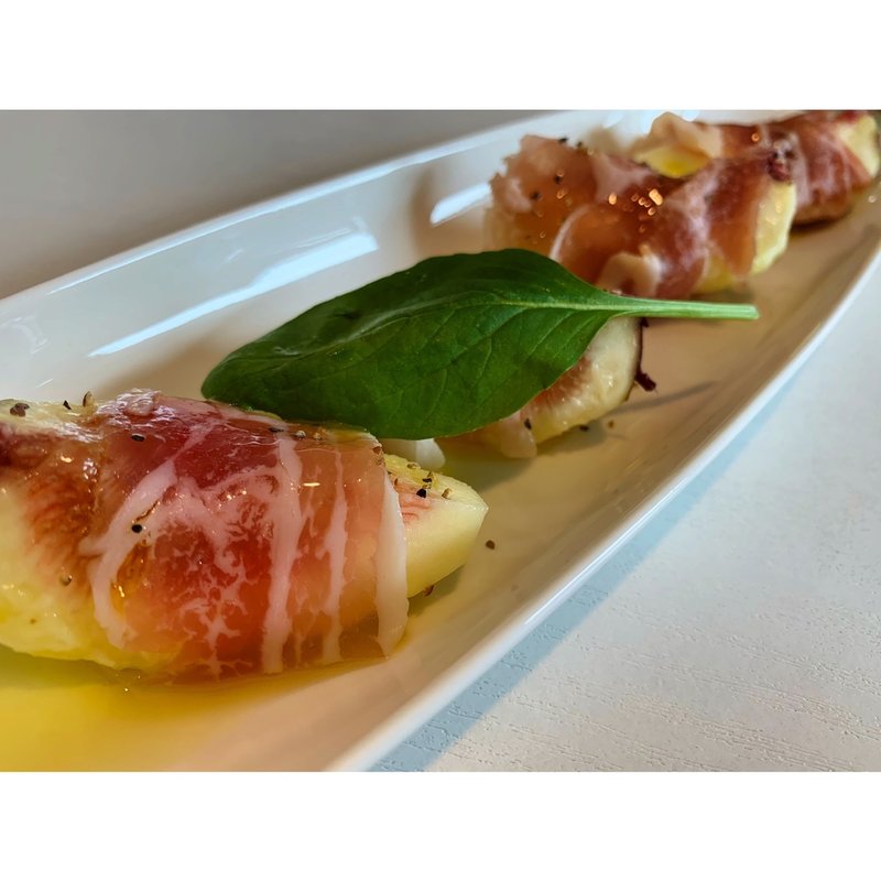 生ハムいちじく(おうちごはん わりかん)