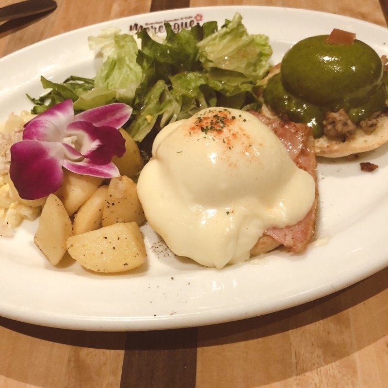 エッグベネディクト(Hawaiian Cafe Merengue 岸根公園店 )