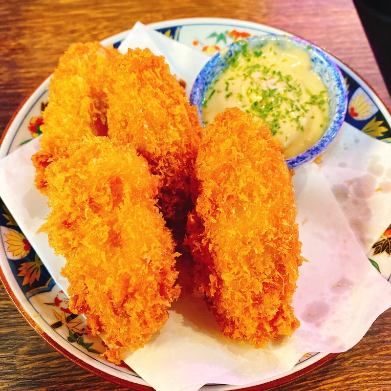 カキフライ(ネオ大衆酒場 ひばりちゃん 大阪布施店)
